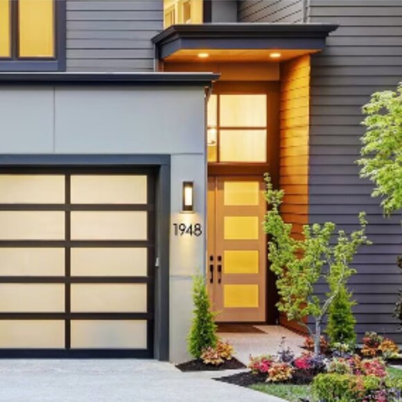 Taymor 6in Designer House Number 8 BLK - Picture 1 of 4